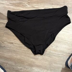 🌞Black High-Waisted Bikini Bottom
